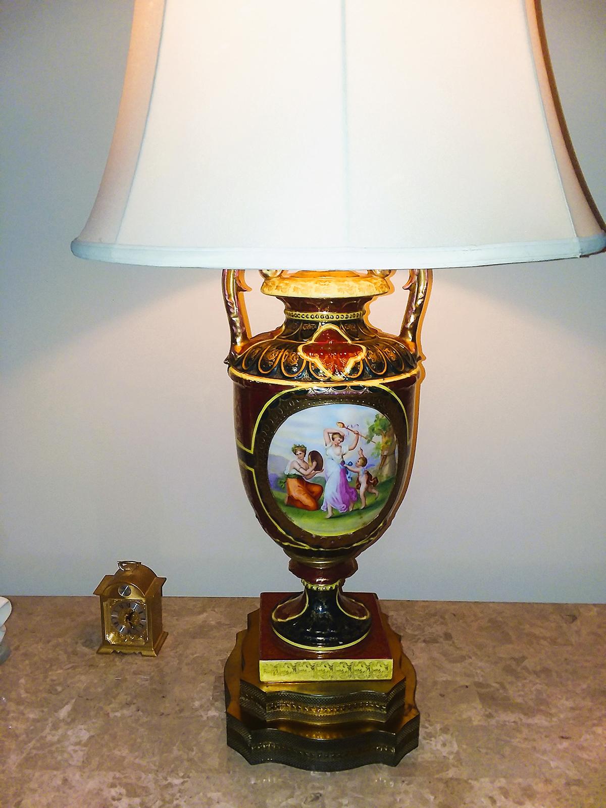 Treasures: Lamp Base Was Not Painted by Renowned Artist