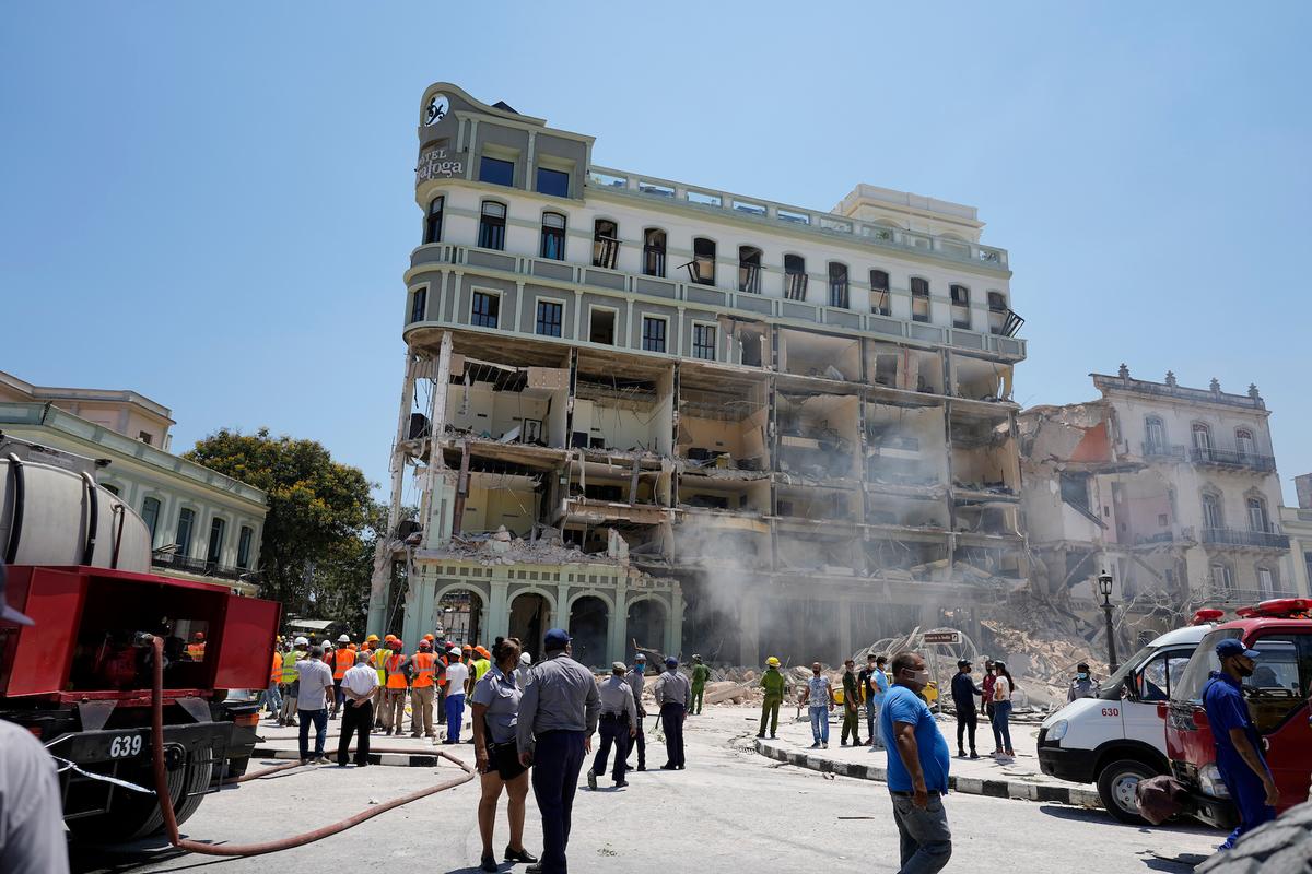 Havana Hotel Toll Rises to 30; Search for Survivors Continues
