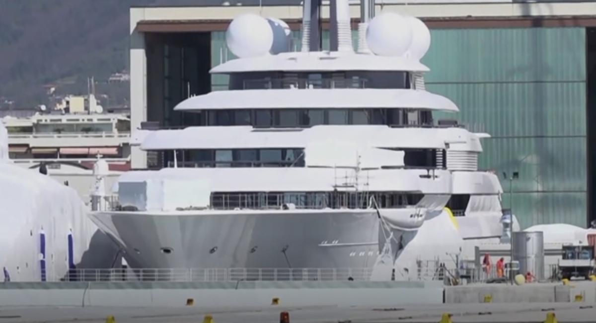 Italy Seizes Mega-Yacht With Reported Russia Links