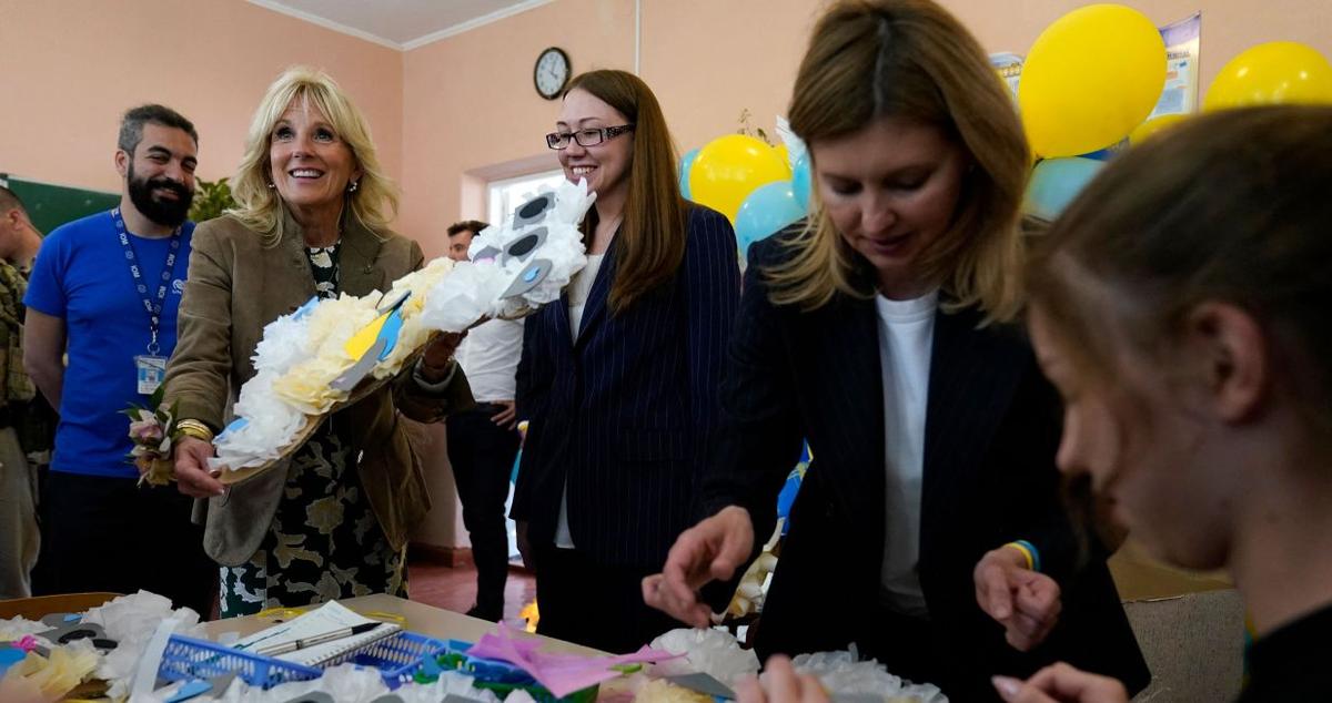 First Lady Jill Biden Makes Unannounced Visit to Ukraine