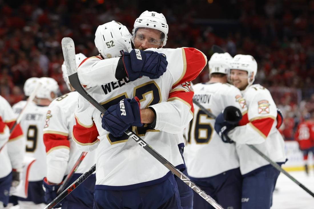 NHL Roundup: Carter Verhaeghe Scores in OT as Panthers Advance