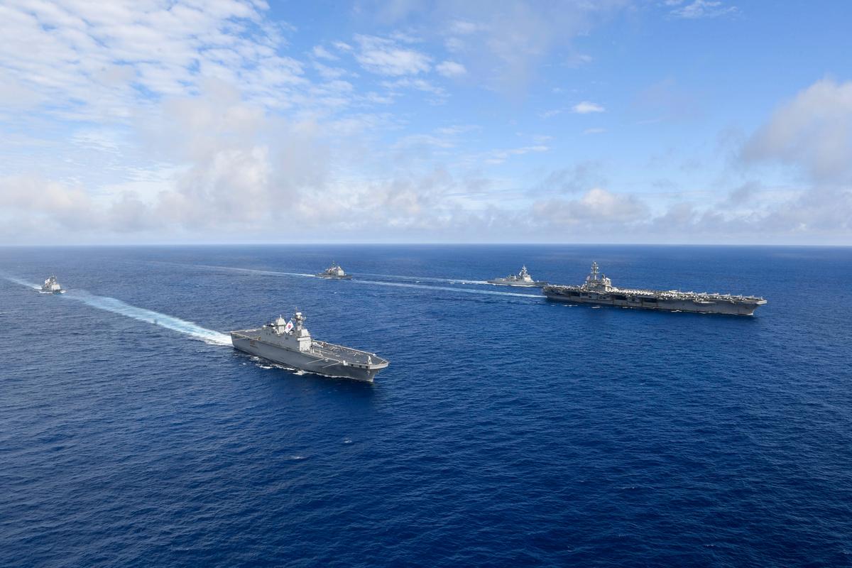 US, South Korea, Japan Stage Trilateral Anti-Submarine Drills Following North Korean Missile Tests