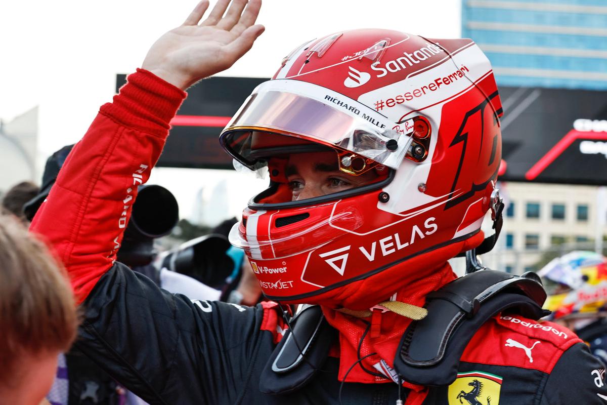 Leclerc Takes Pole Position for Azerbaijan Grand Prix