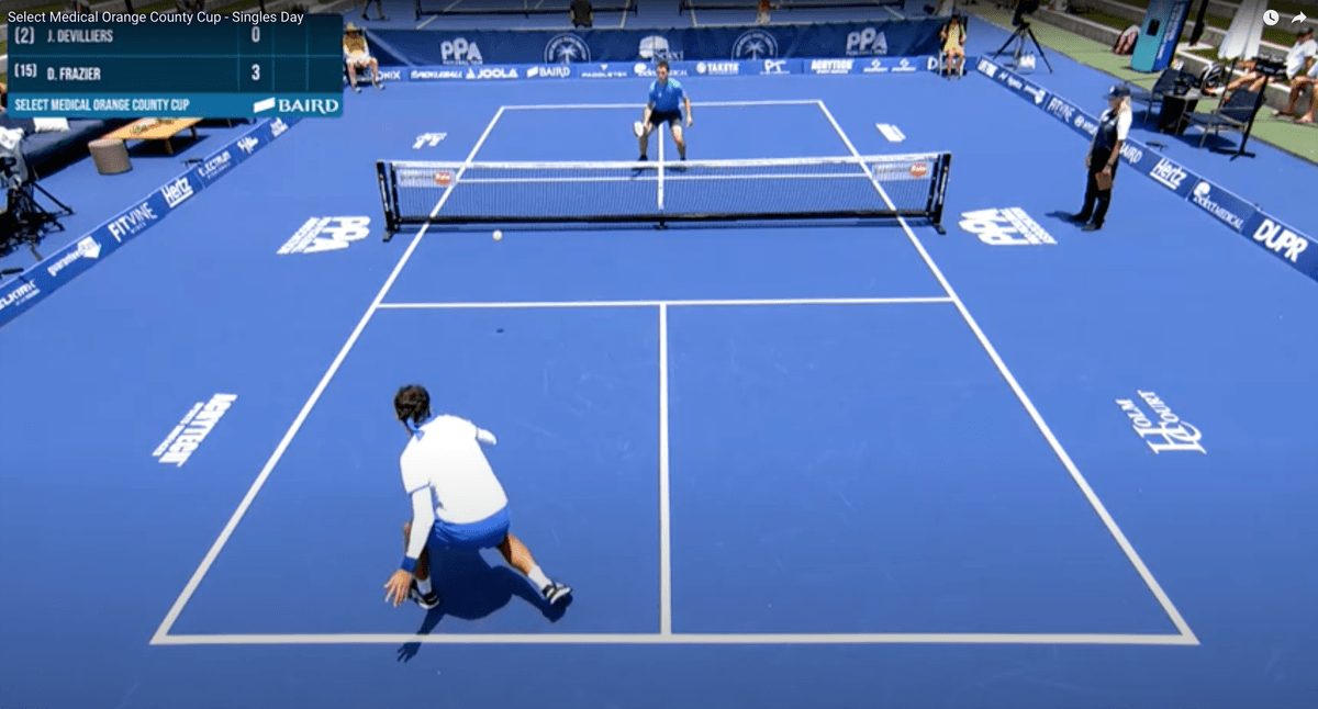 Pickleball Singles Battle for Sunday’s Championship