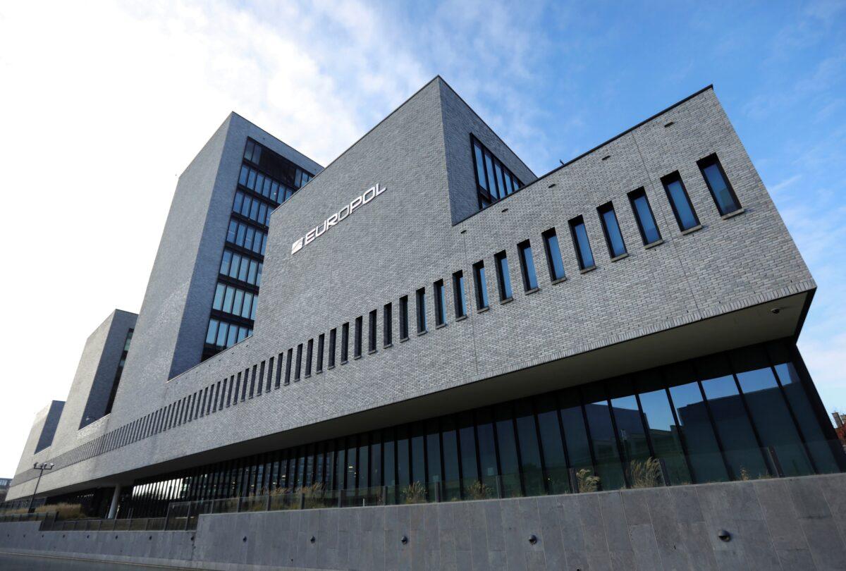 The Europol building in The Hague, Netherlands, on Dec. 12, 2019. (Eva Plevier/Reuters)
