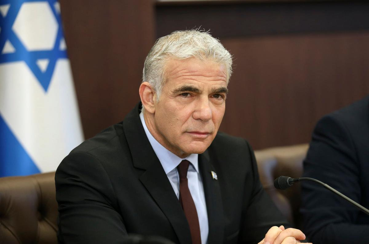 Israel’s Caretaker Prime Minister Lapid Holds First Cabinet Meeting