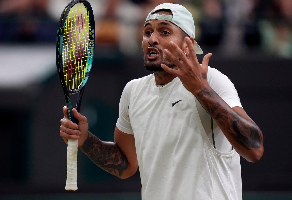 Tsitsipas Calls Kyrgios Bully After Wimbledon Hubbub, Loss