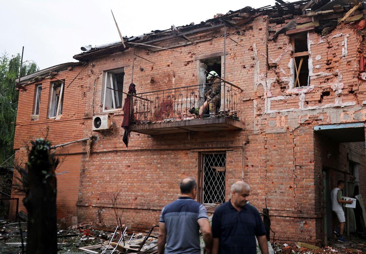 Ukrainian Rockets Hit Russian-Controlled Area as Kyiv Claims It Readies Southern Counter-Attack