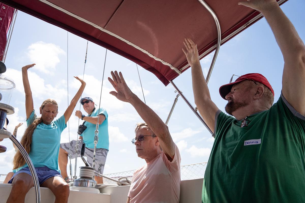 Free Sailboat Rides Offer Wellness to Souls in Need