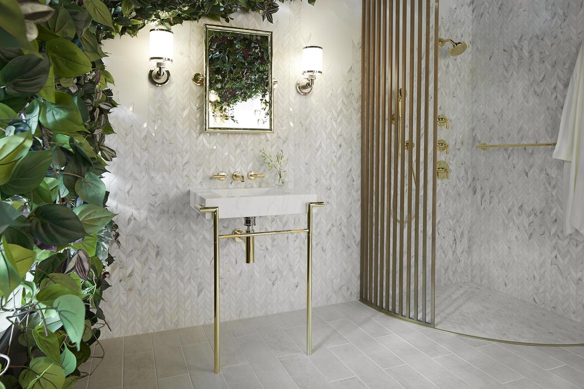 Versatile Bathroom Sink Does Double Duty