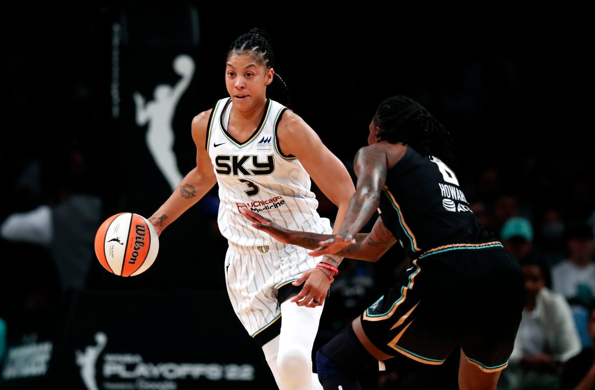 Parker, Chicago Advance to WNBA Semis, Beat New York 90–72