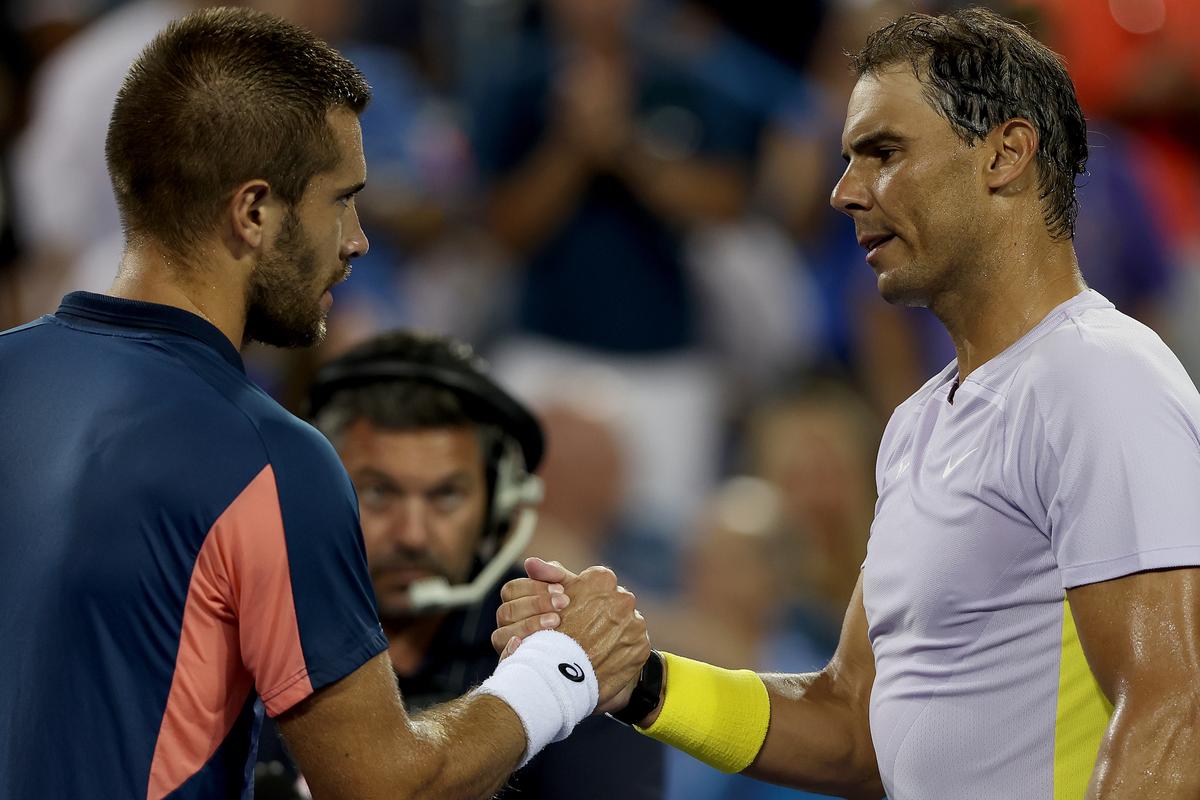 Rafael Nadal Falls in Opening Match at Cincinnati