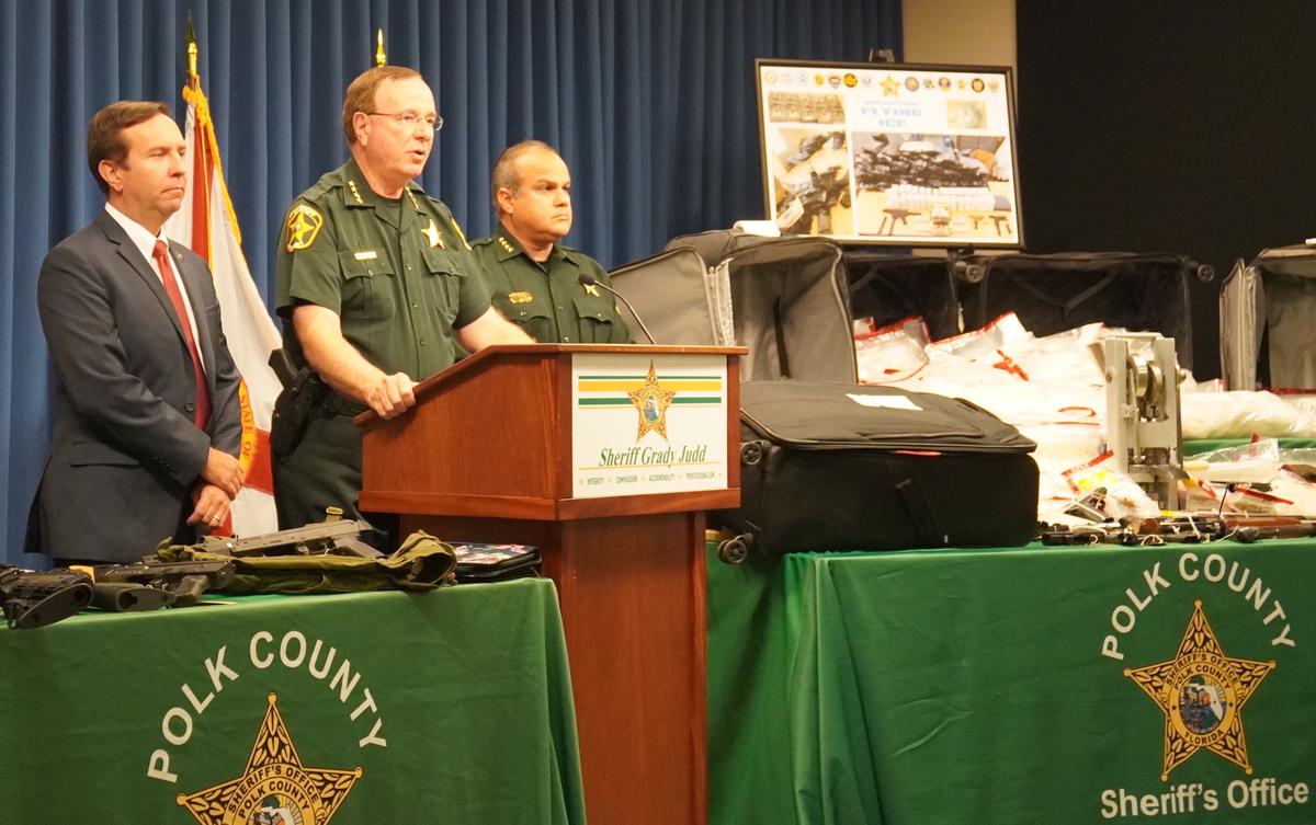 85 Arrested, $12.8 Million in Drugs and 49 Guns Seized in Central Florida: Polk County Sheriff