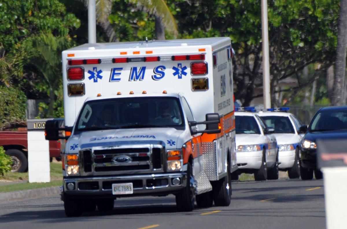 Hawaii Ambulance Fire Leaves Patient Dead, Paramedic Injured