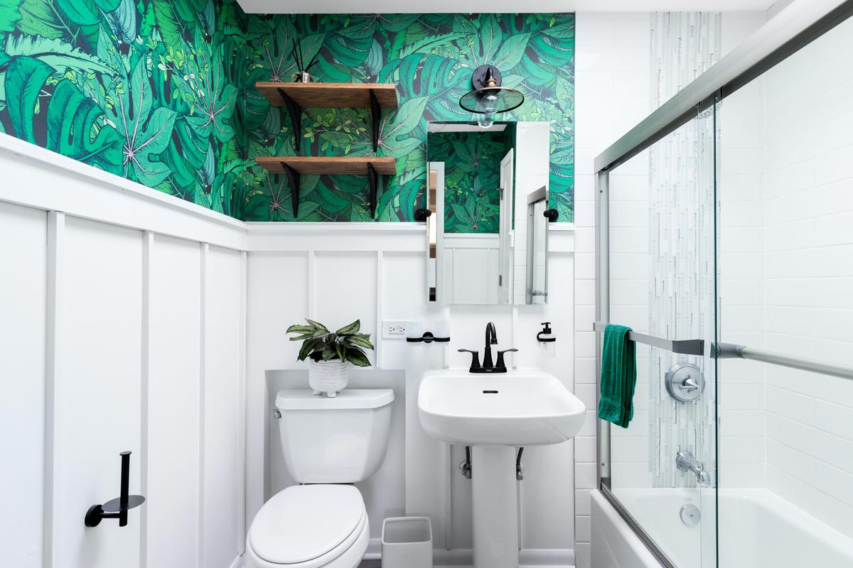 Opening up a Closed-In Bathroom