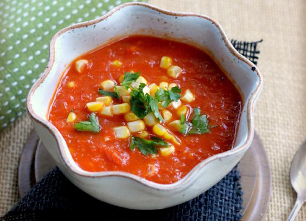 A Sheet Pan Soup to Bridge the Seasons