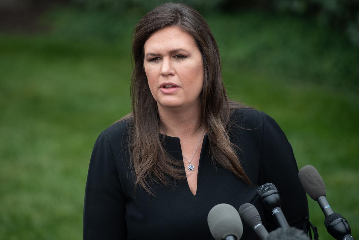 Sarah Sanders Released From Hospital After Cancer Surgery