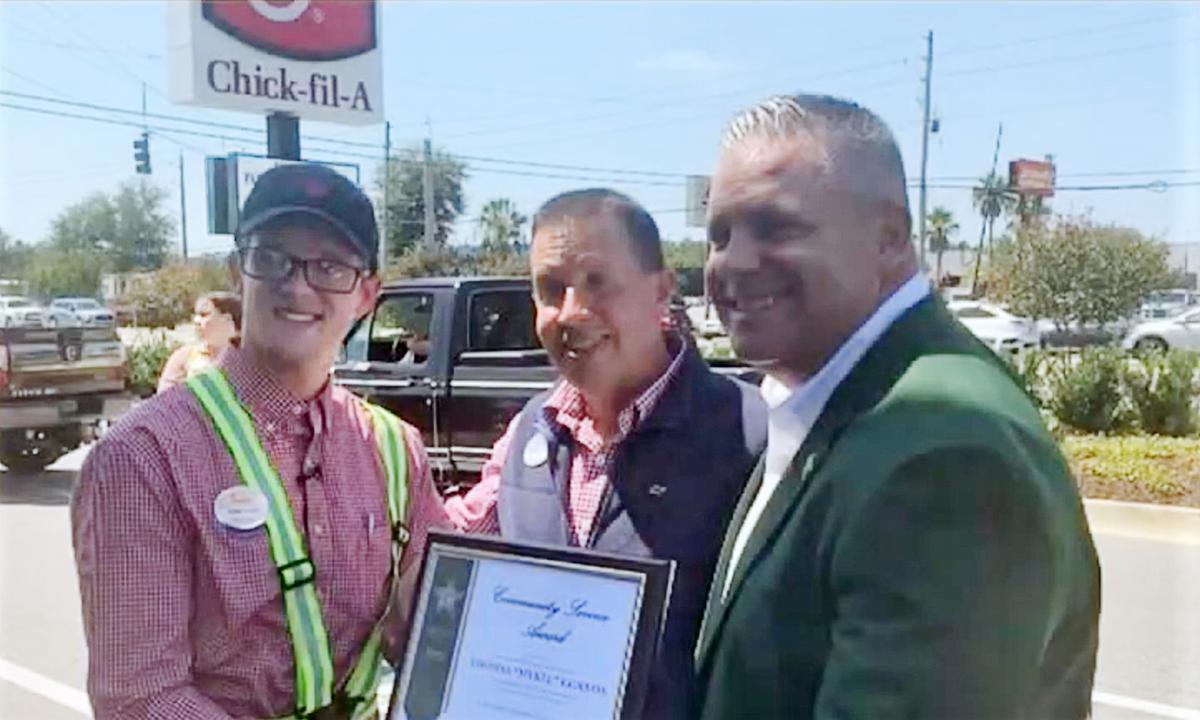 Chick-fil-A Employee Awarded After Helping a Woman and Her Baby in Alleged Carjacking Attempt