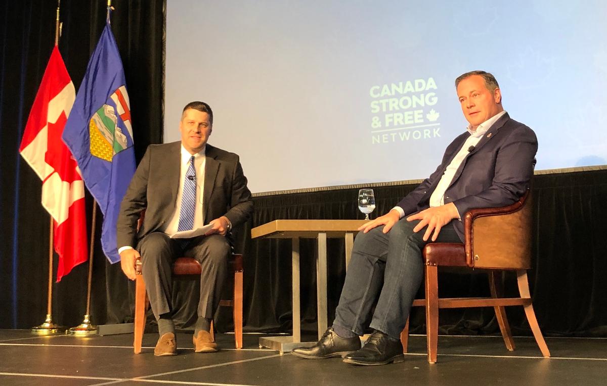 Kenney Defends His Government’s Record in Speech to Conservatives in Final Days as Premier