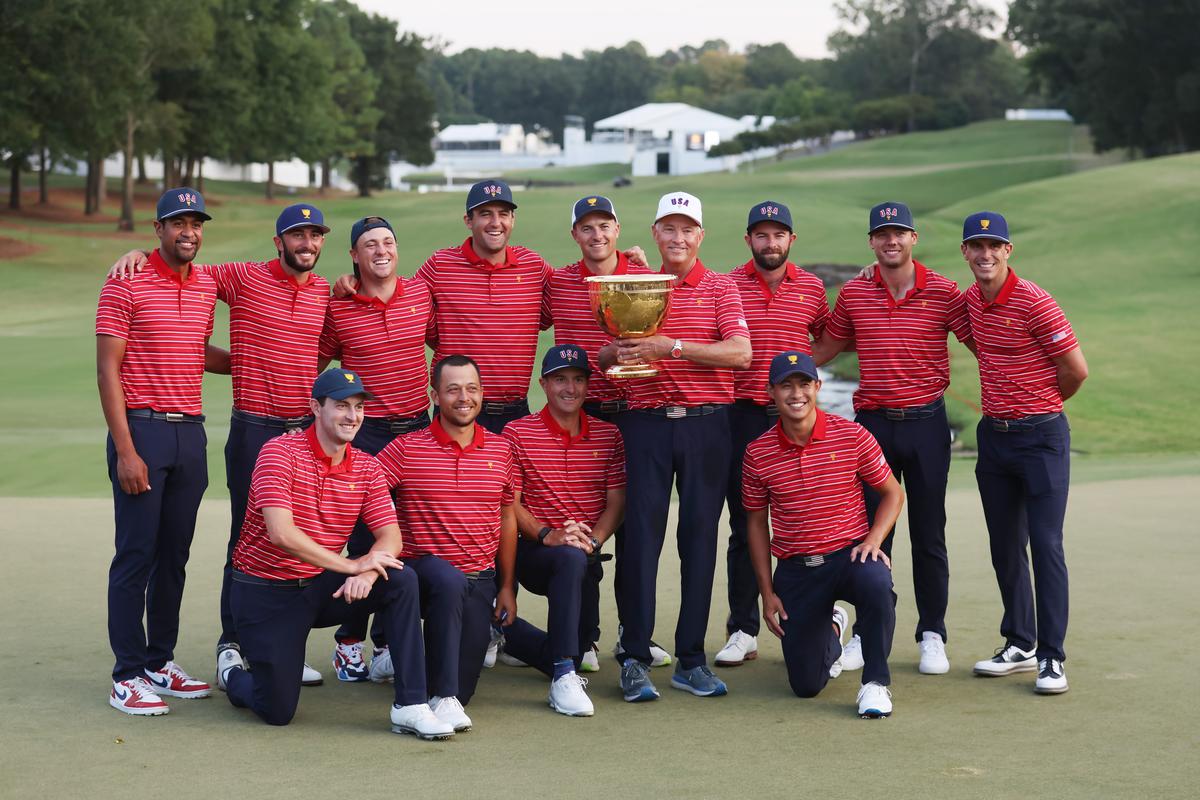 Olympic Champion Schauffele Clinches Presidents Cup for US