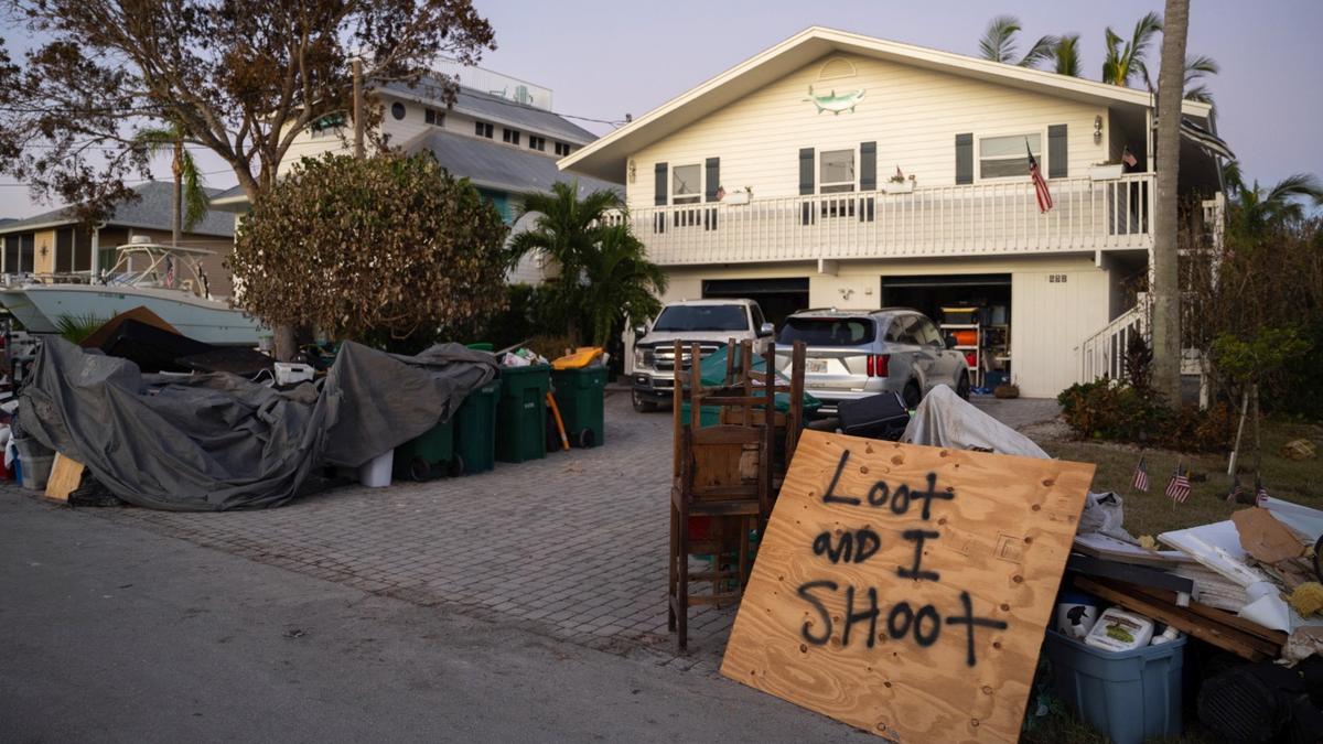 Looting ‘Will Get Progressively Worse’ Amid Hurricane Ian Chaos, Sheriff Warns