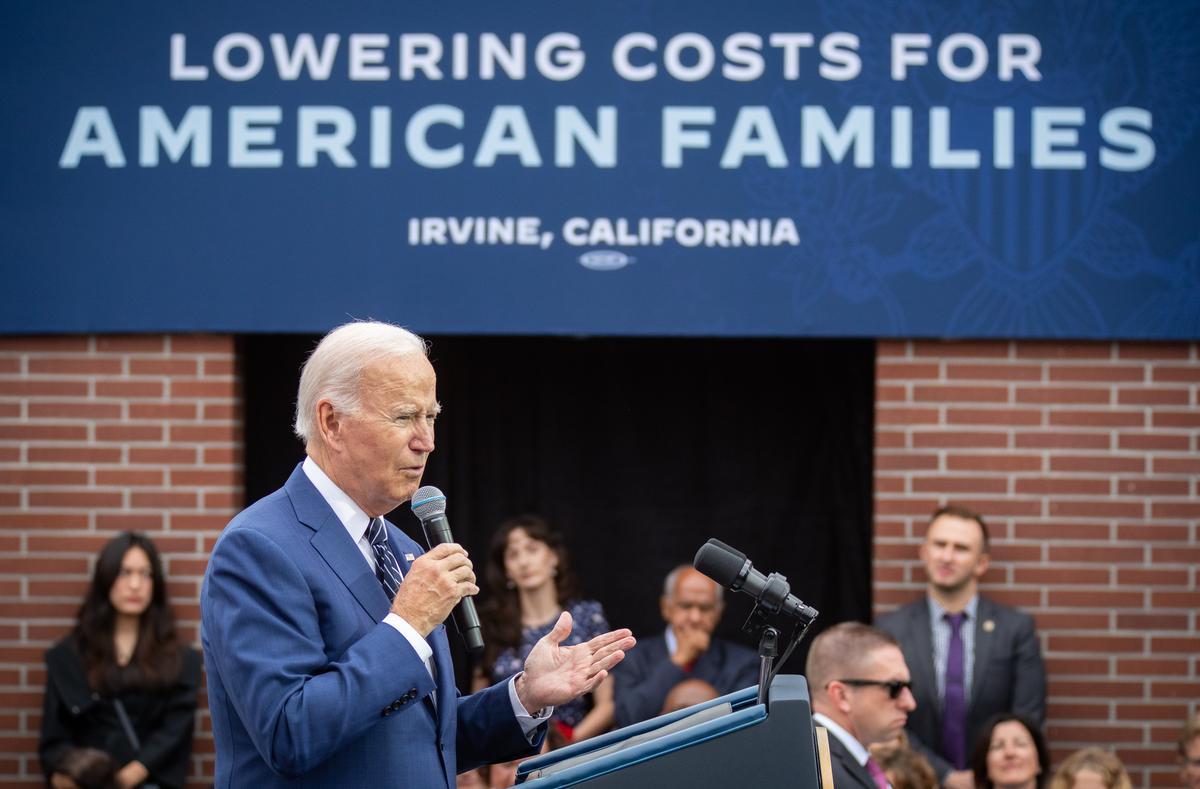 Biden’s Irvine Visit Promotes Katie Porter, Lower Prescription Prices