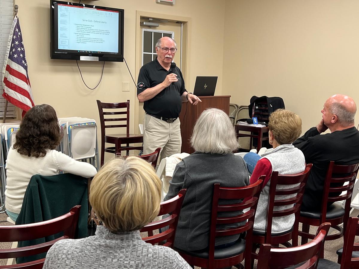 Education Is Key to Reclaiming America, Vietnam Veteran Tells Local GOP Event in Pennsylvania