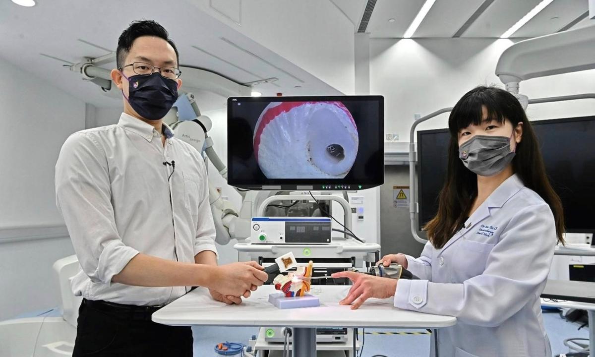 CUHK Develops Microrobot for Treating Otitis Media