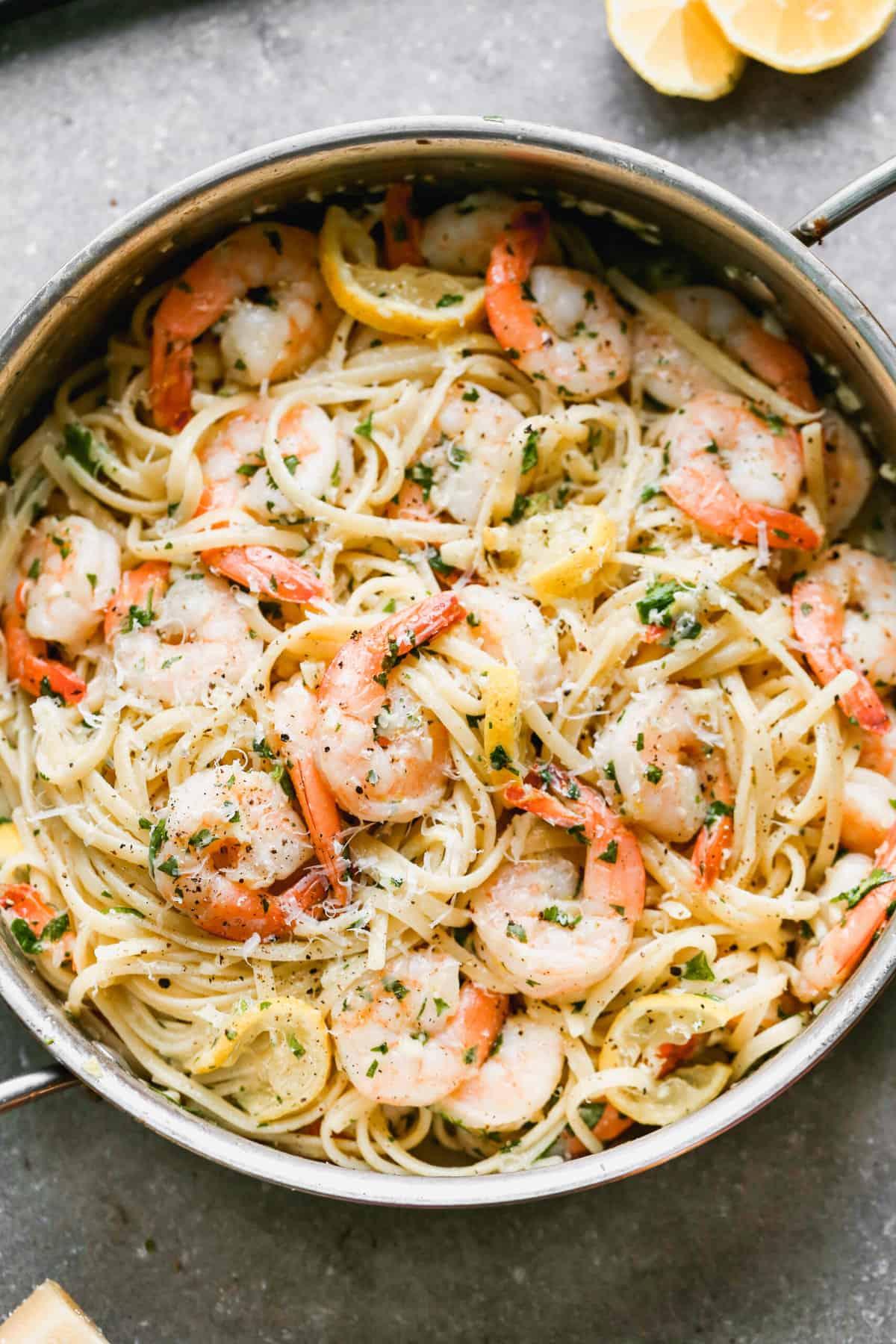 Shrimp Linguine