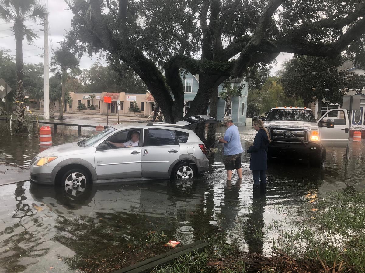 Tropical Storm Nicole Claws at Florida’s East Coast