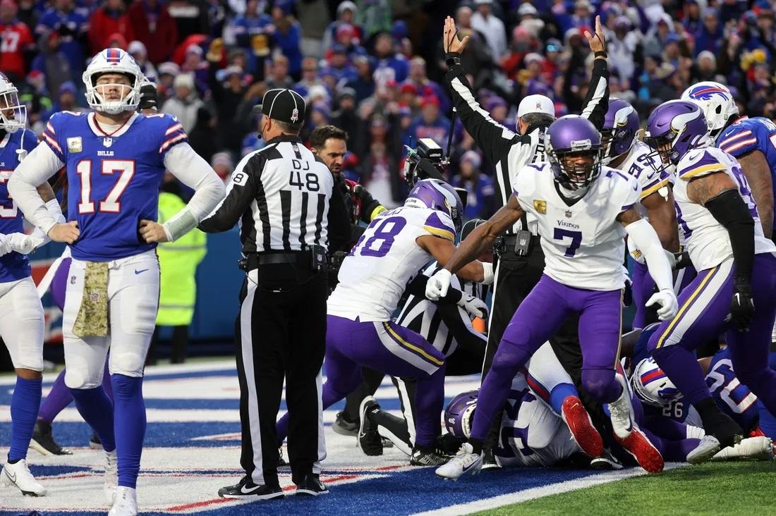 NFL Roundup: Vikings Prevail in OT Thriller VS. Bills