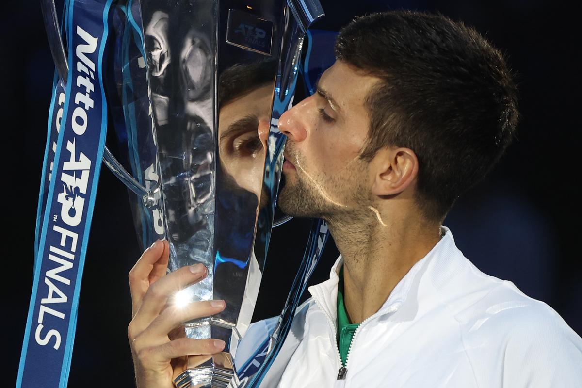 Djokovic Matches Federer’s Record With 6th ATP Finals Title