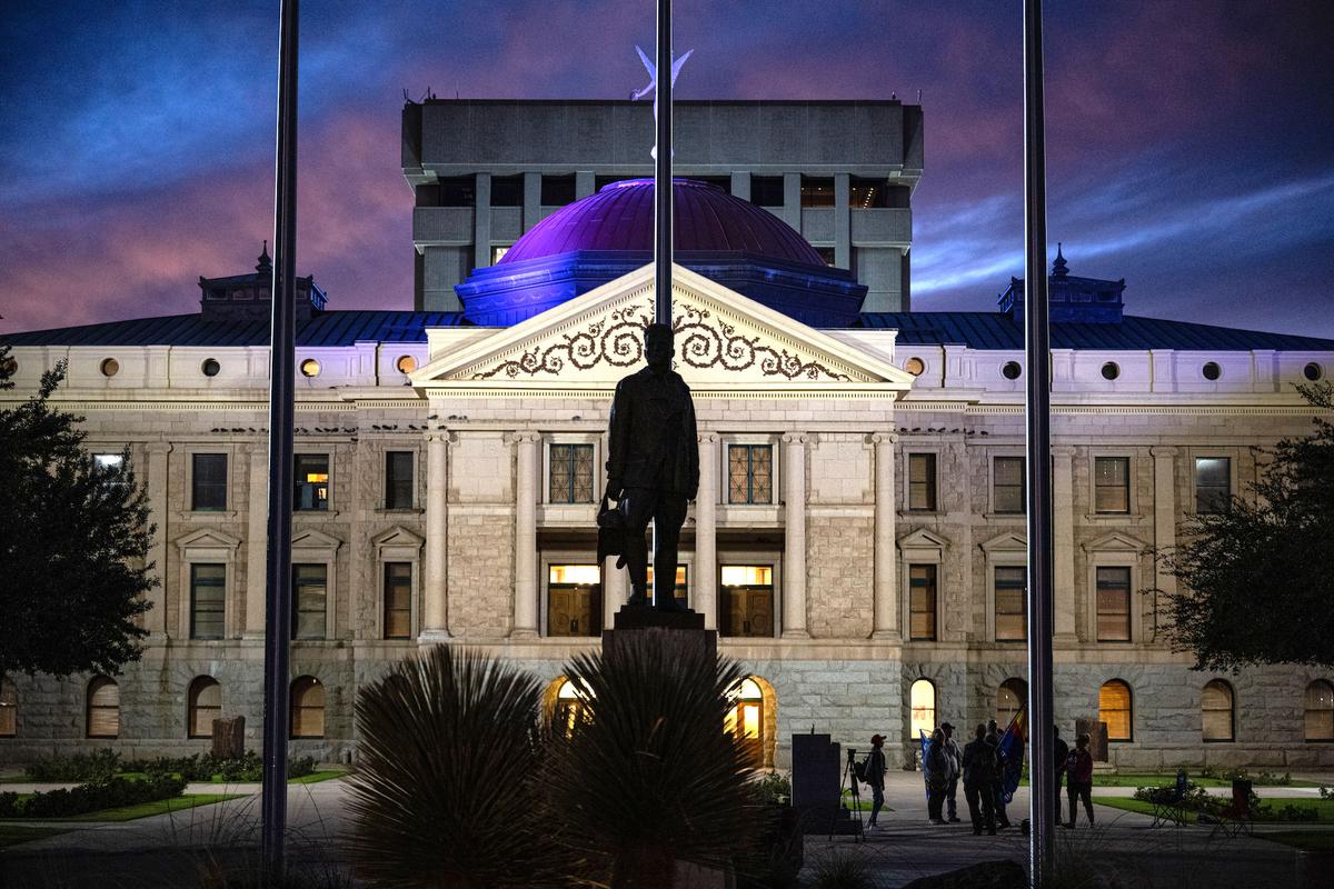 Arizona Protesters Demand Election Redo Amid Claims of ‘Serious Voter Suppression’