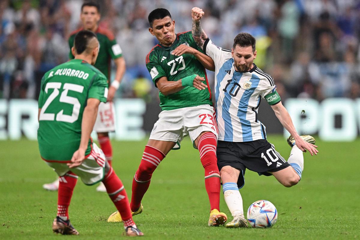 Messi Leads Argentina to 2–0 Win Over Mexico at World Cup