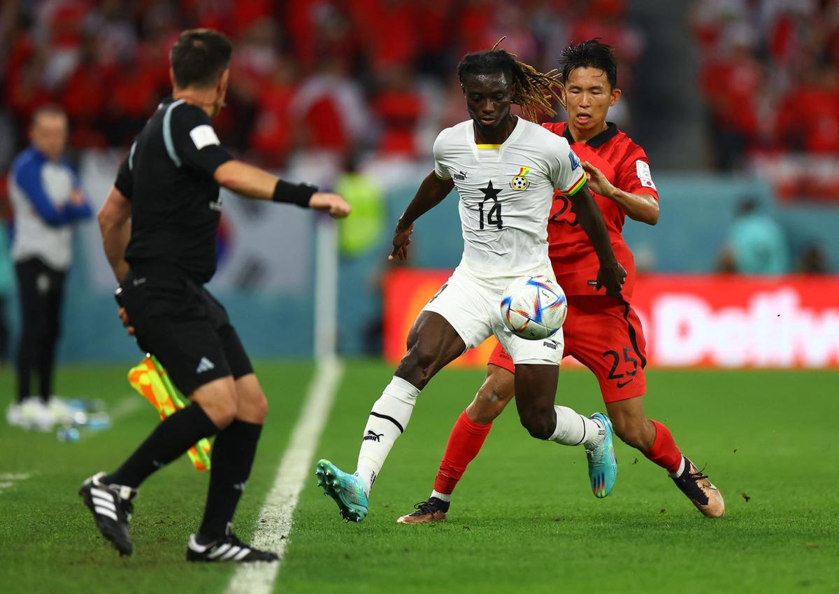 Ghana Edge out South Korea 3–2 in Thrilling Game