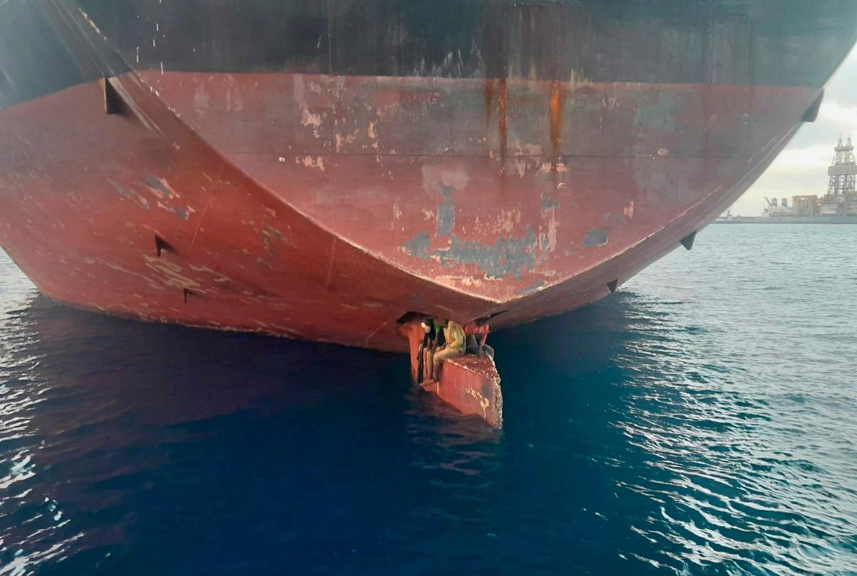 Spain: Nigerian Stowaways Found on Ship’s Rudder Seek Asylum