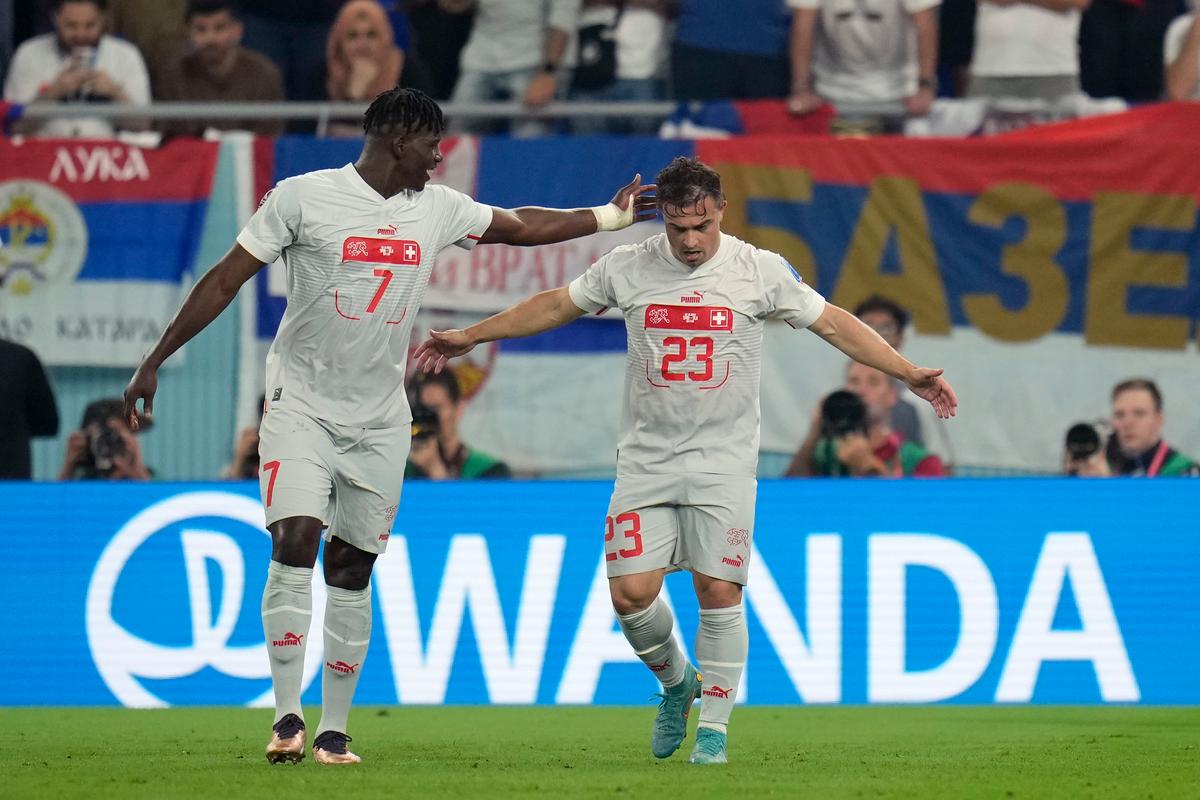 Switzerland Beats Serbia 3–2 to Reach Last 16 of World Cup