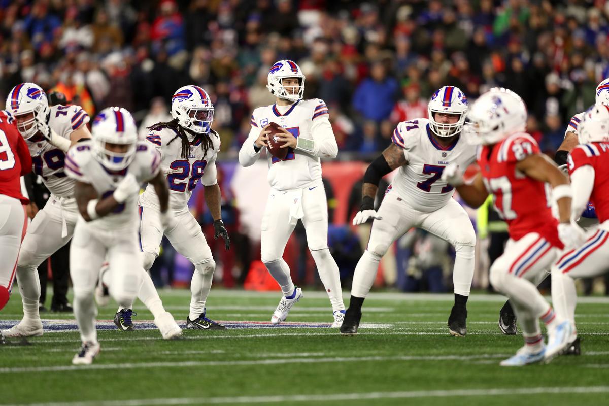 Josh Allen Throws for 2 TDs, Bills Beat Patriots 24–10