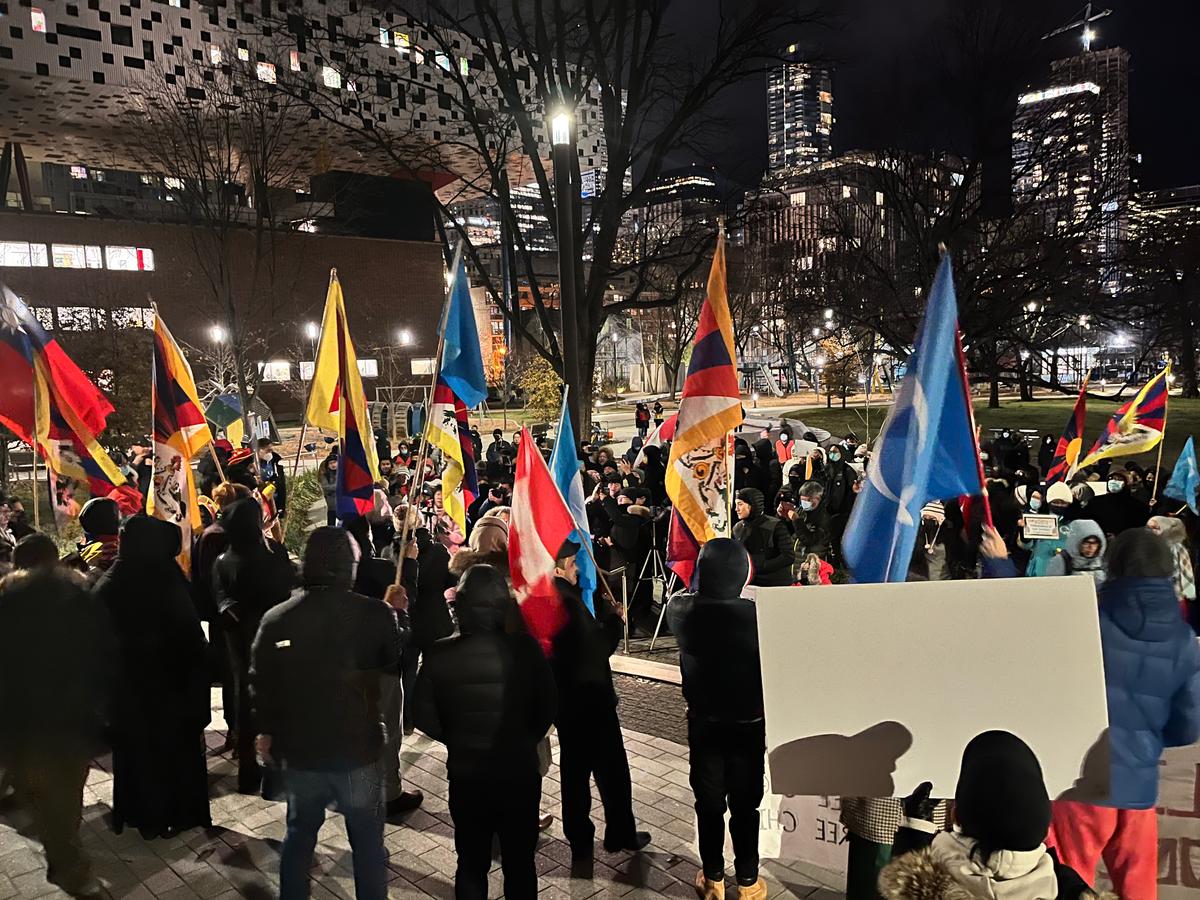 ‘Keep Up the Fight’: Toronto Rally Held in Support of Protestors in China
