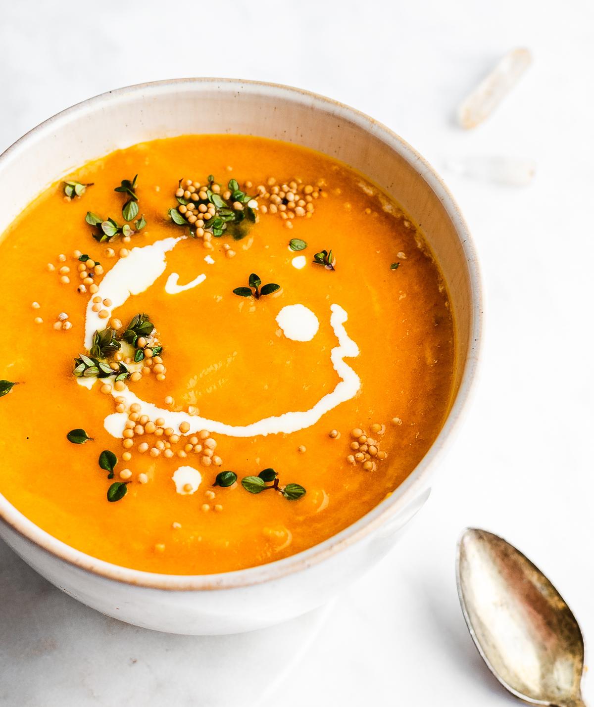 Carrot Leek Soup