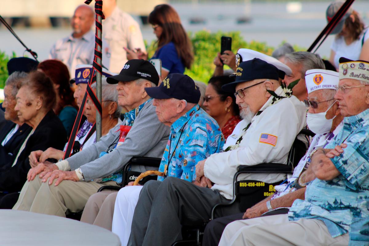 Hawaii Remembrance Draws Handful of Pearl Harbor Survivors