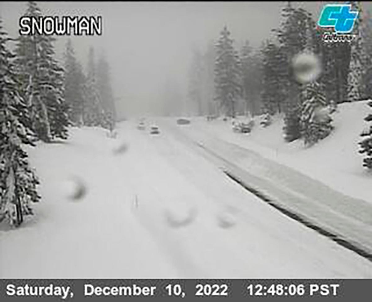 Heavy Rain, Wind, Snow Blows Through California Into Sierra