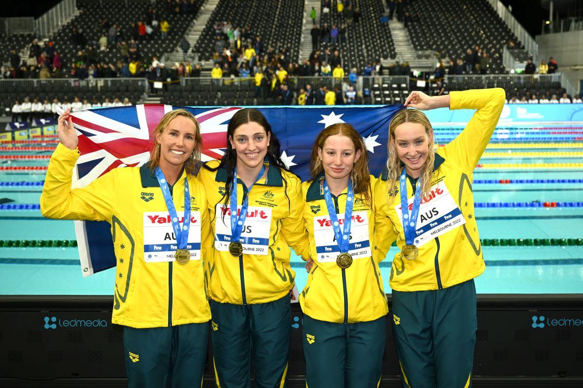 Australian Women’s Swim Relay Team Break World Short Course Record