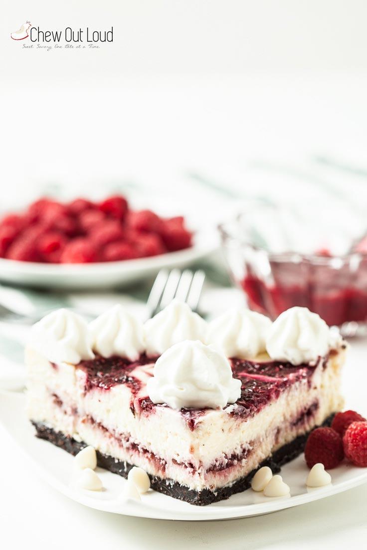White Chocolate Raspberry Cheesecake Recipe