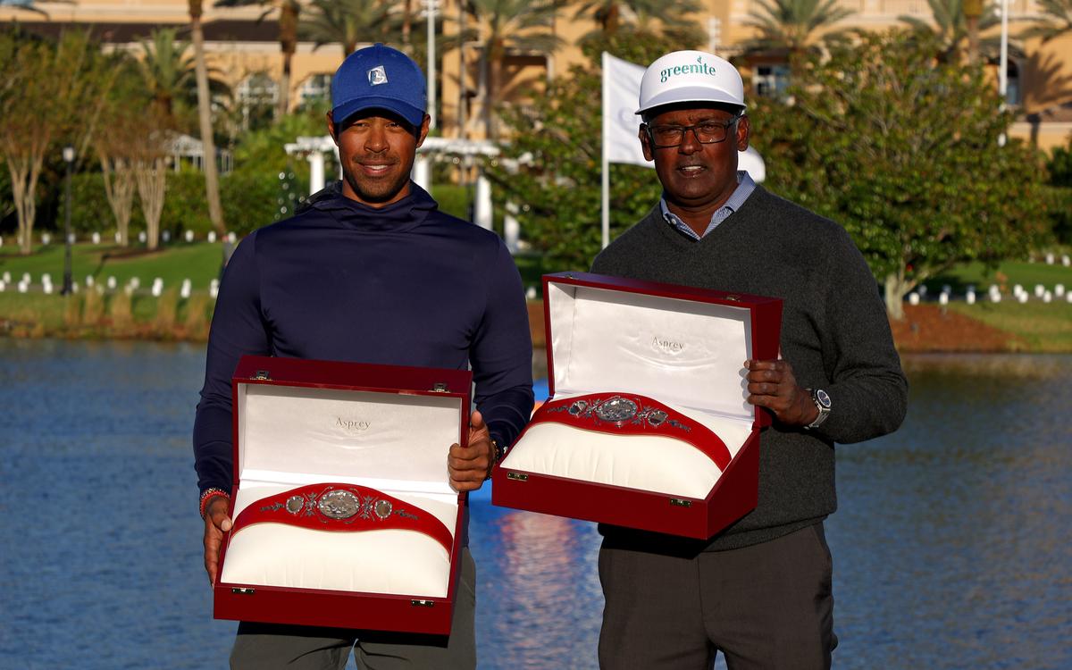 Vijay Singh, Son Qass Win PNC Championship