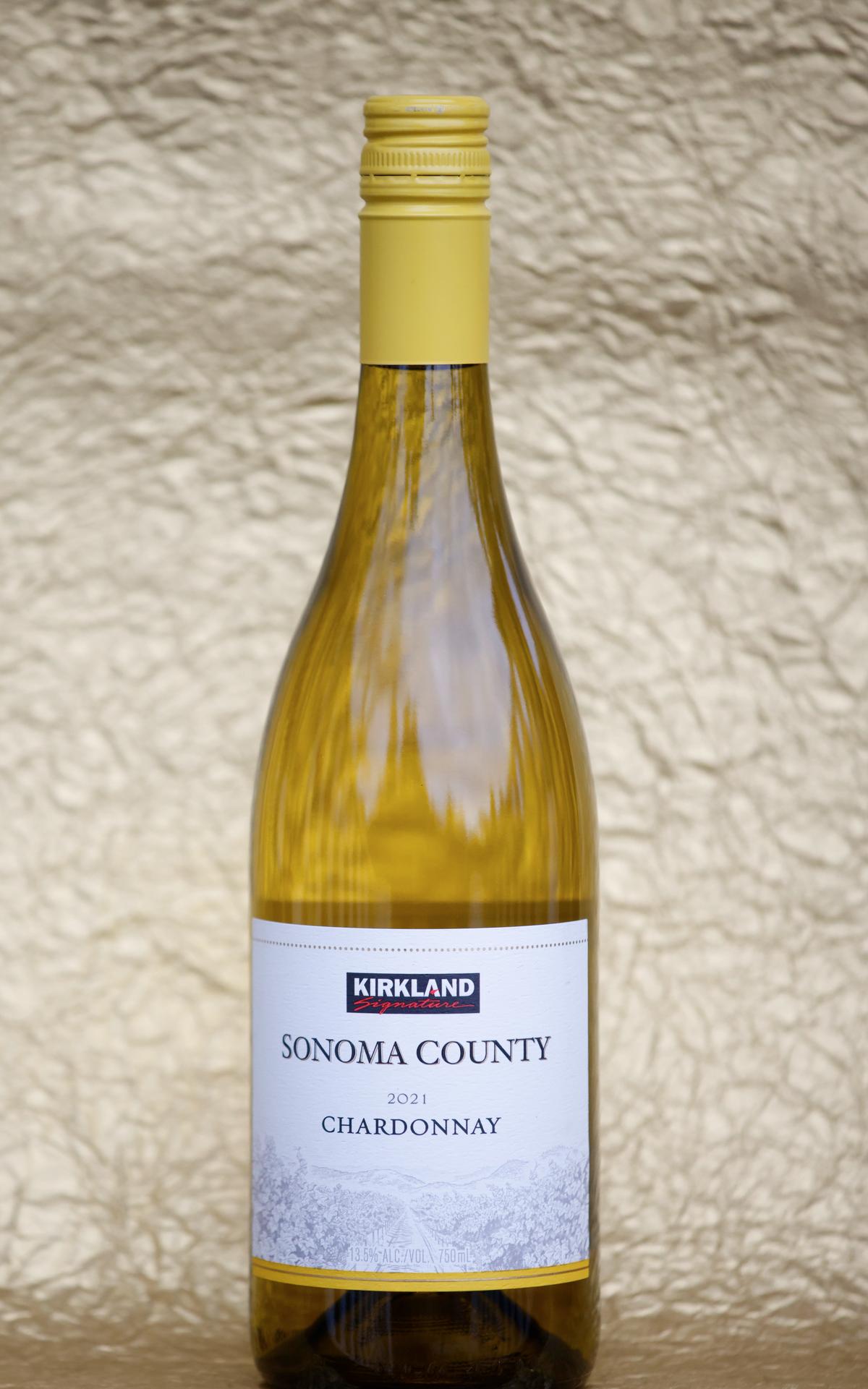 2021 Kirkland Signature Sonoma County Chardonnay. (Ken Lambert/The Seattle Times/TNS)
