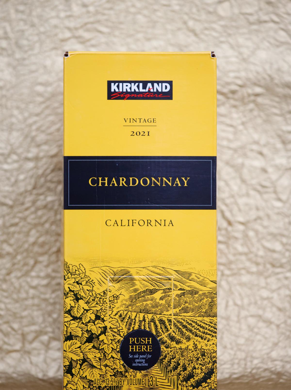 2021 Kirkland Signature California Chardonnay. (Ken Lambert/The Seattle Times/TNS)