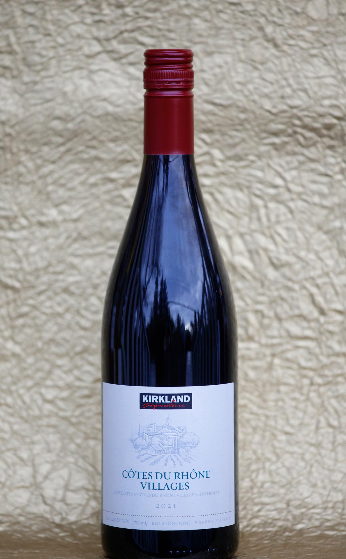 2021 Kirkland Signature Côtes du Rhône Villages. (Ken Lambert/The Seattle Times/TNS)