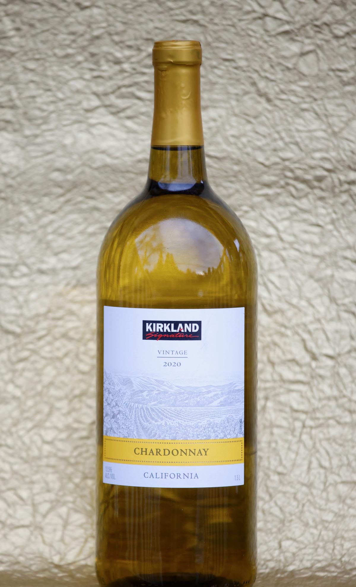 2020 Kirkland Signature California Chardonnay. (Ken Lambert/The Seattle Times/TNS)