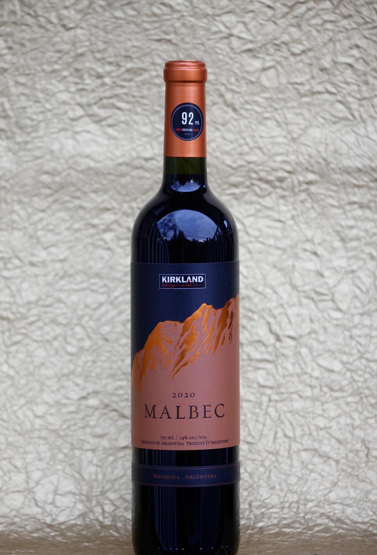 2020 Kirkland Signature Malbec. (Ken Lambert/The Seattle Times/TNS)